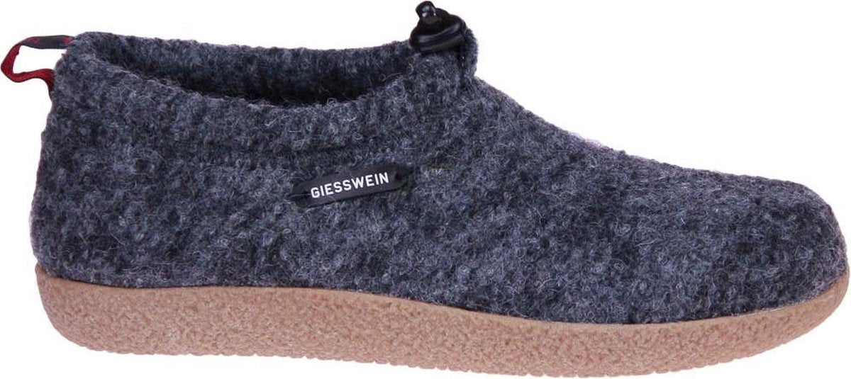 Giesswein Vent Pantoffel van wol met uitneembare zool - unisex - maat 38