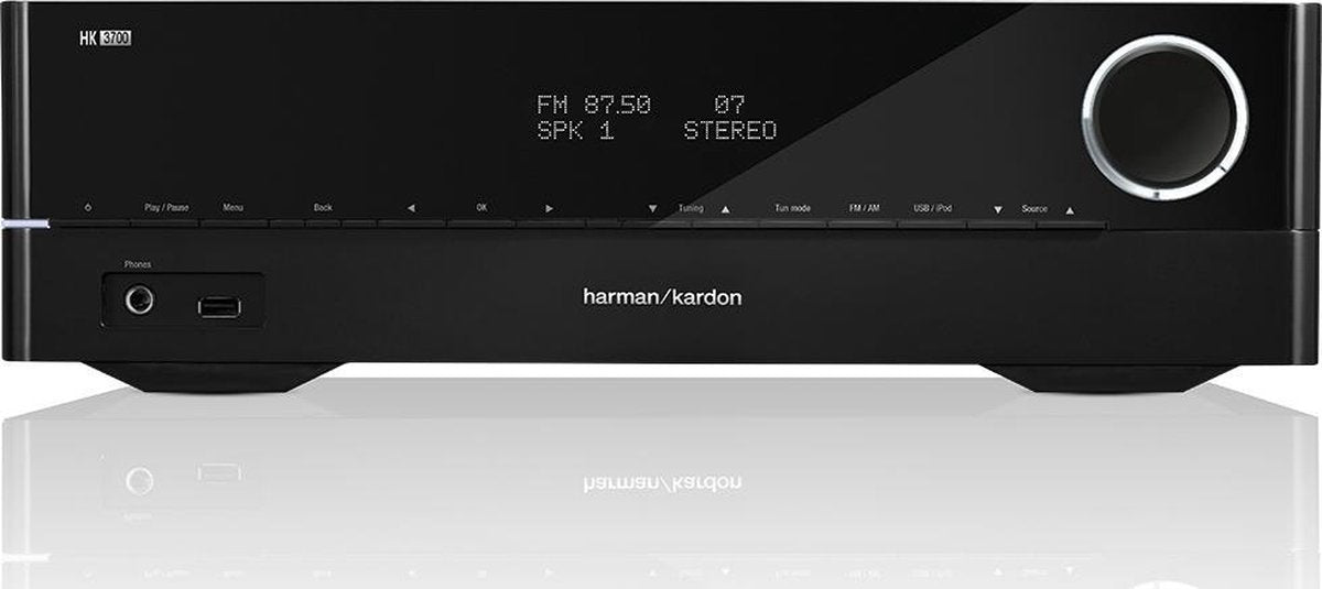 Harman Kardon HK 3700 - Stereo Receiver - Zwart