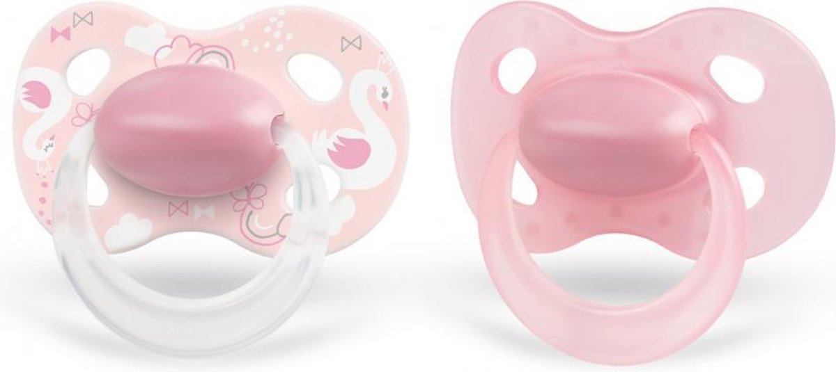 Medela Baby Fopspeen Original Powdery Pink 6-18mnd 2-Pack