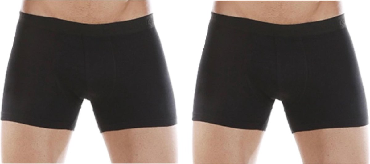 Embrator 2-stuks mannen Boxershort zwart maat M