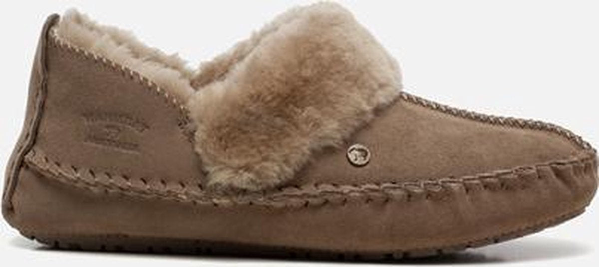 Warmbat Barrine pantoffels groen - Maat 42