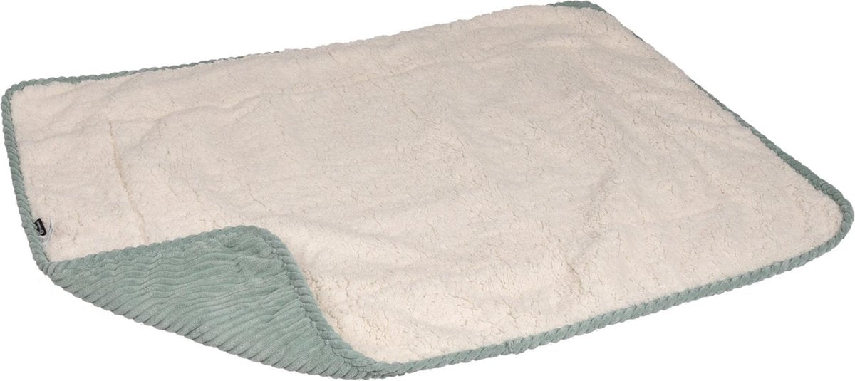 Deken small dog cub groen 120x85x2 cm Flamingo