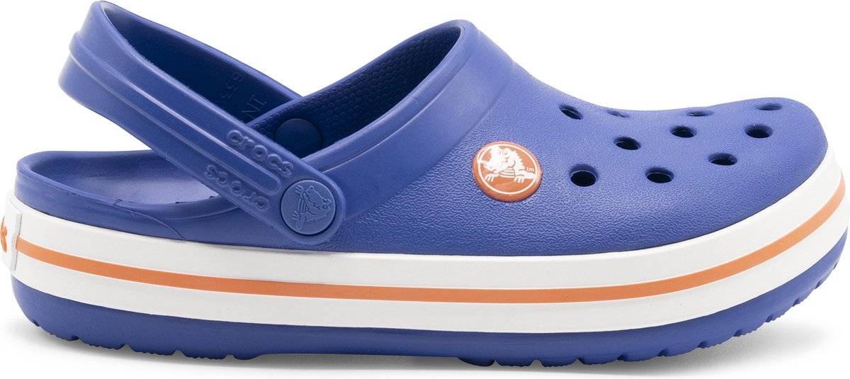 Crocs Slippers - Maat 33/34 - Unisex - blauw/roze/wit