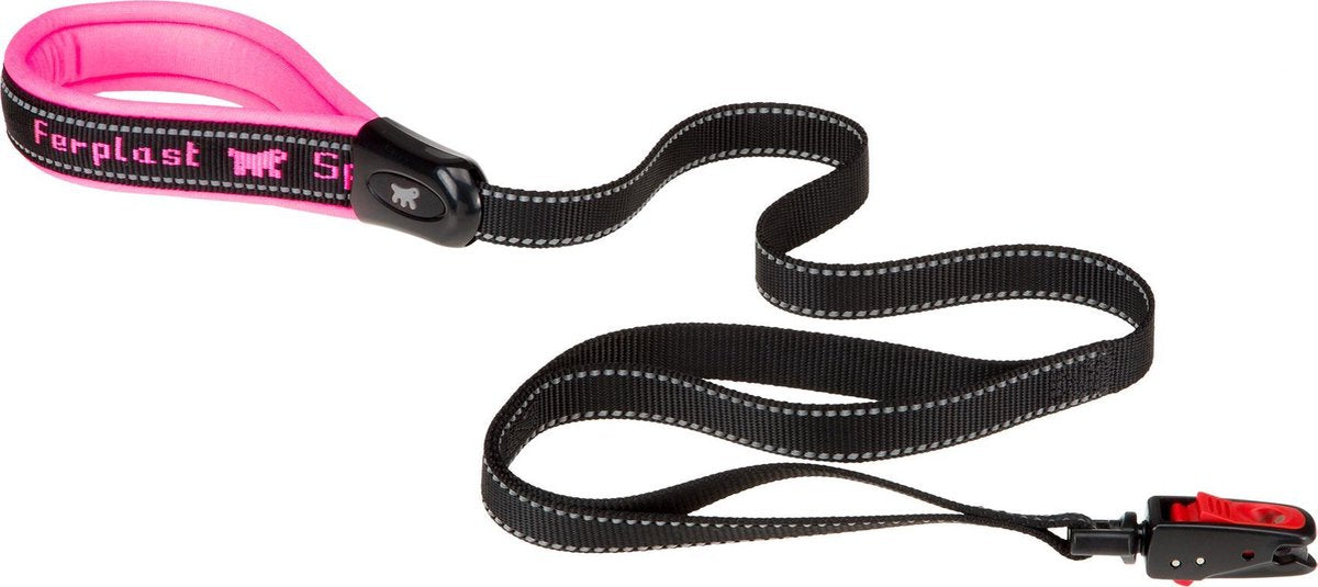 FERPLAST HONDENRIEM SPORT DOG MATIC G25/120 ROZE