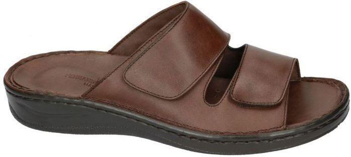 Fbaldassarri -Heren -  bruin - pantoffel/slippers - maat 43