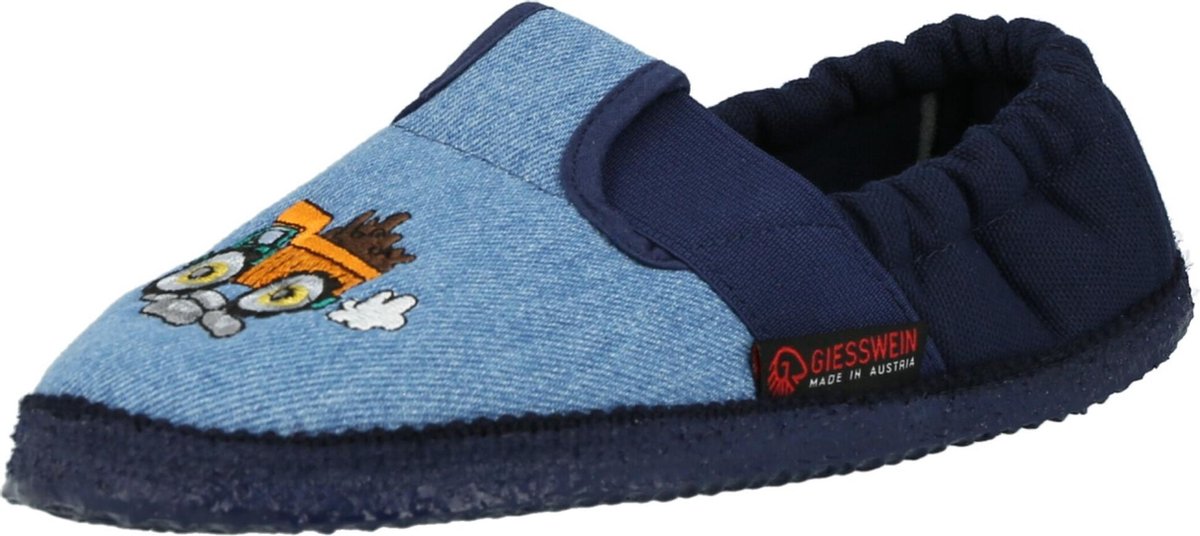 Giesswein Arbach Jeansblauwe Pantoffel