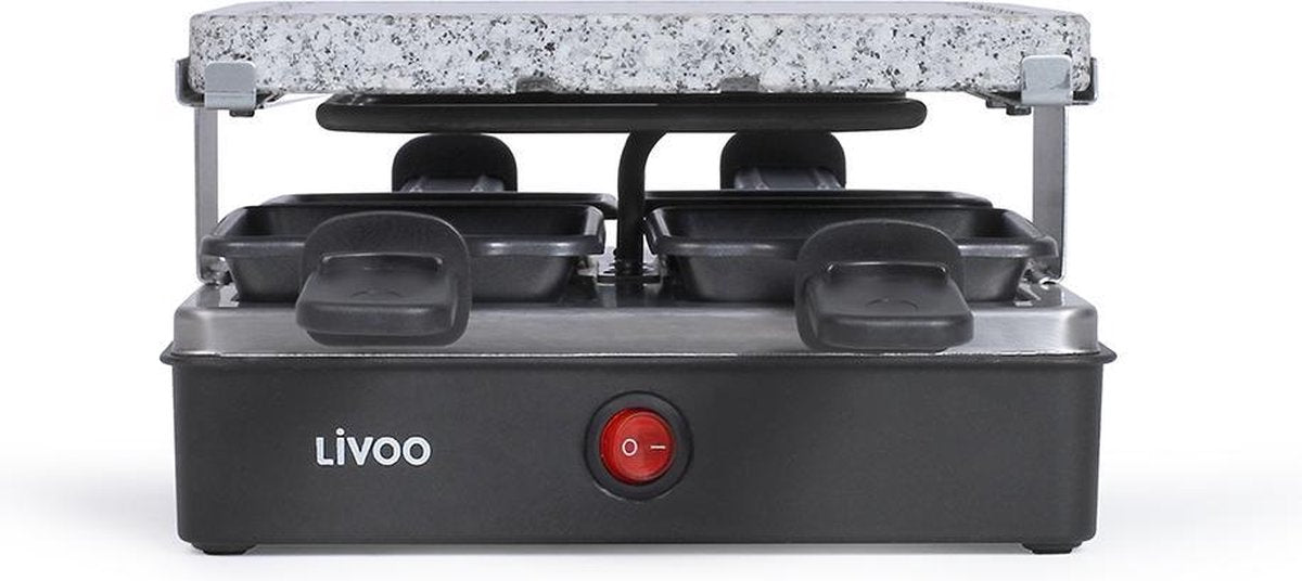 Livoo Raclette grill 4 personen - DOC242