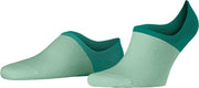 FALKE Blind Blend Inshoe Sokjes Heren 12600 - Meerkleurig 7205 emerald Heren - 39-42
