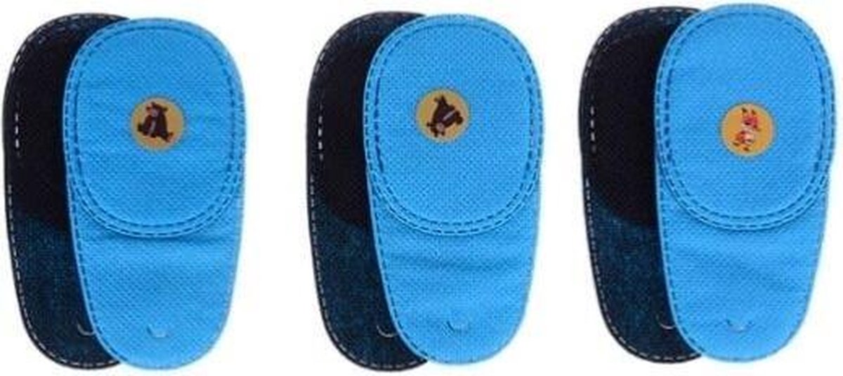 2 x Brilpatch – Blauw Cartoon – Brilpleister – Amblyopie – Lui Oog -Afdekken Lui Oog – Oogpleister – Occlusietherapi