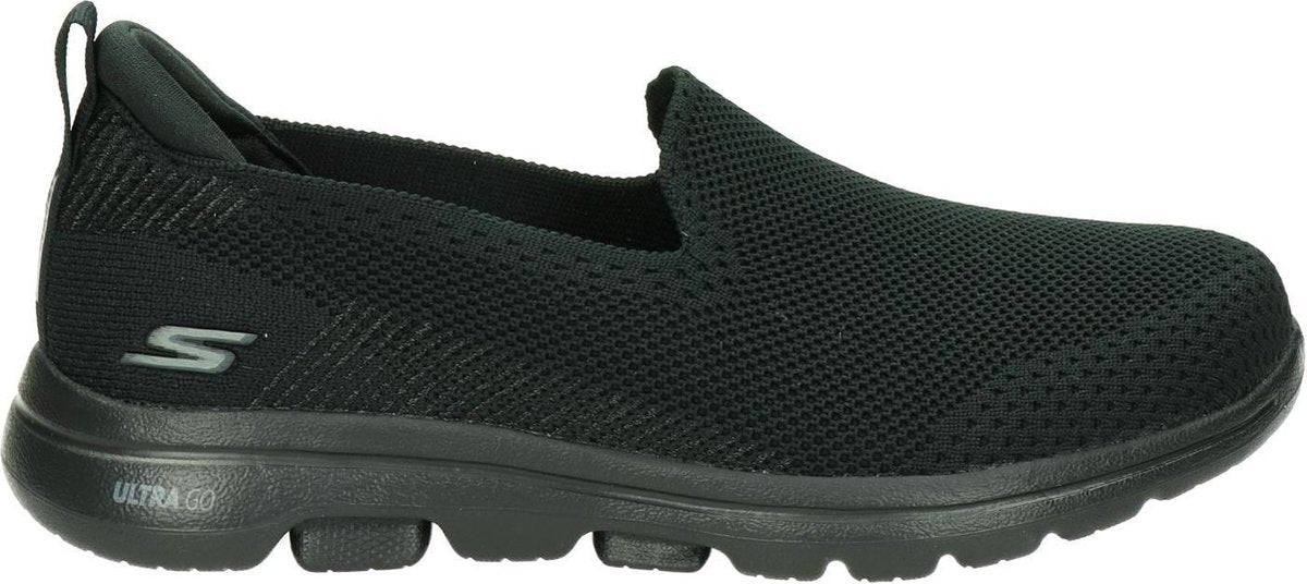 Skechers Go Walk 5 - Prized Dames Instappers - Zwart - Maat 41