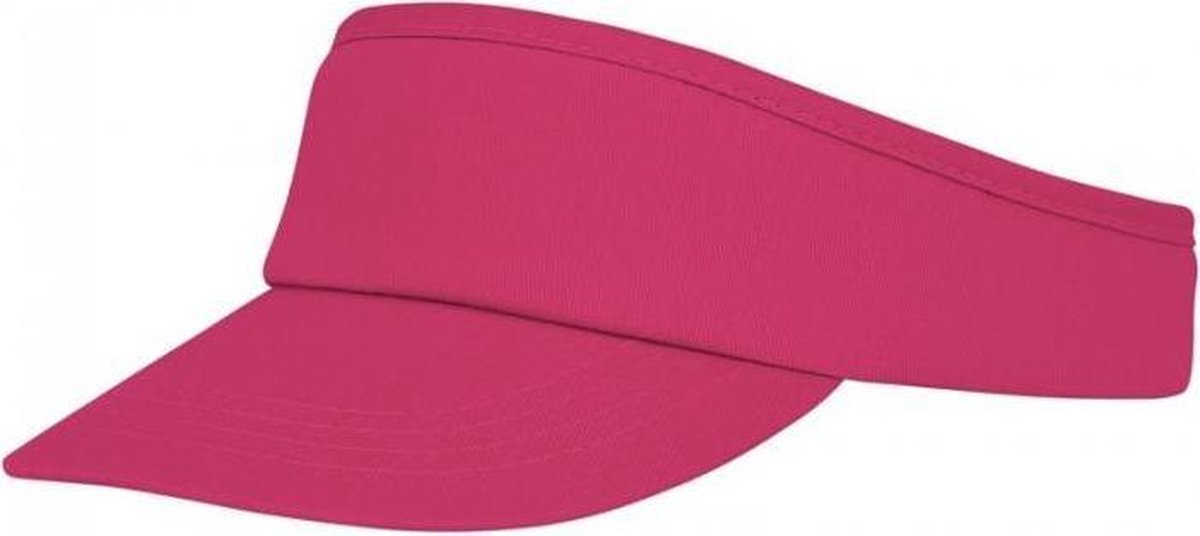 Roze zonneklep pet voor volwassenen - Katoenen verstelbare roze zonnekleppen - Dames/heren