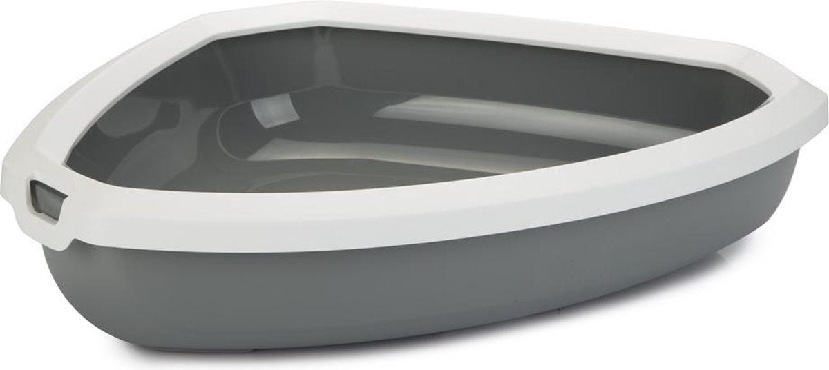 Rincon Kattenbak - Plastic - Grijs - 58