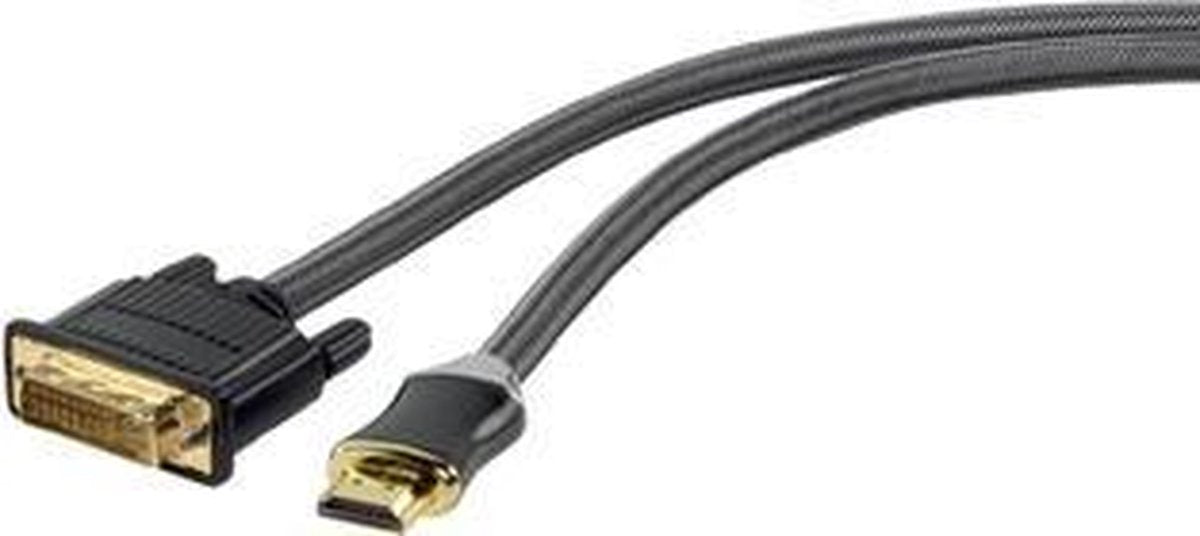 High-end HDMI - DVI kabel 0
