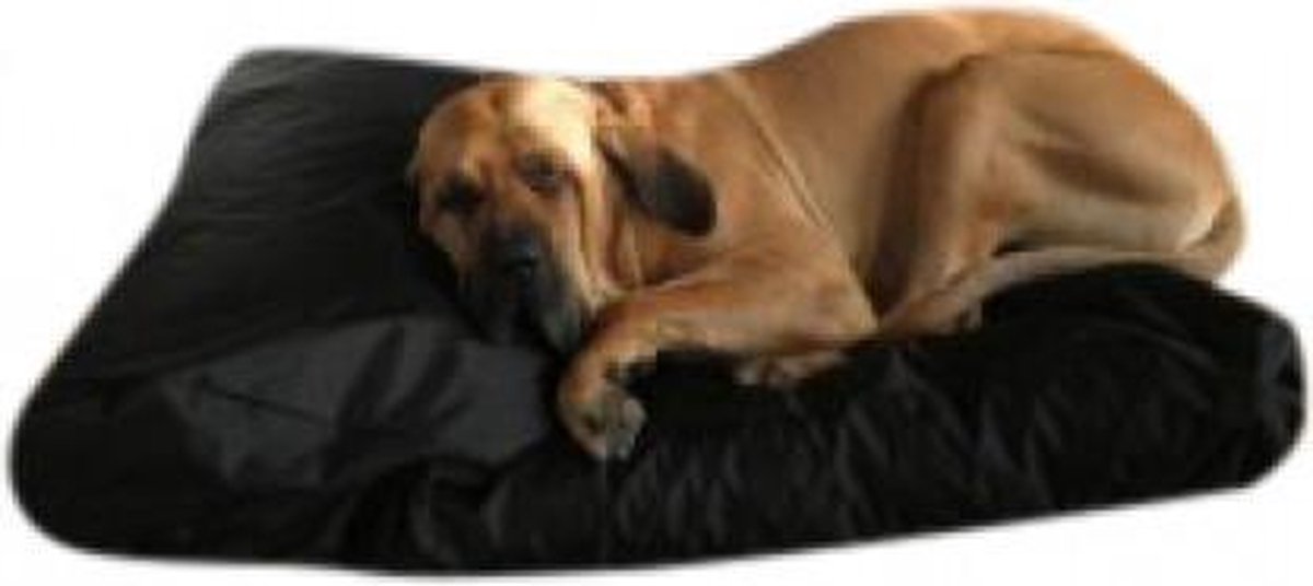 Topmast - Comfortbag -Hondenkussen - Nylon - Korrelvulling - Zwart - 125 x 90 cm