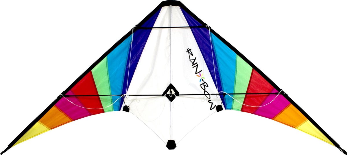 Rhombus Regenboog Stuntvlieger