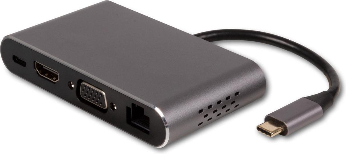 SBVR EV57 | 8 in 1 USB-C Hub Adapter | 4K@30Hz HDMI