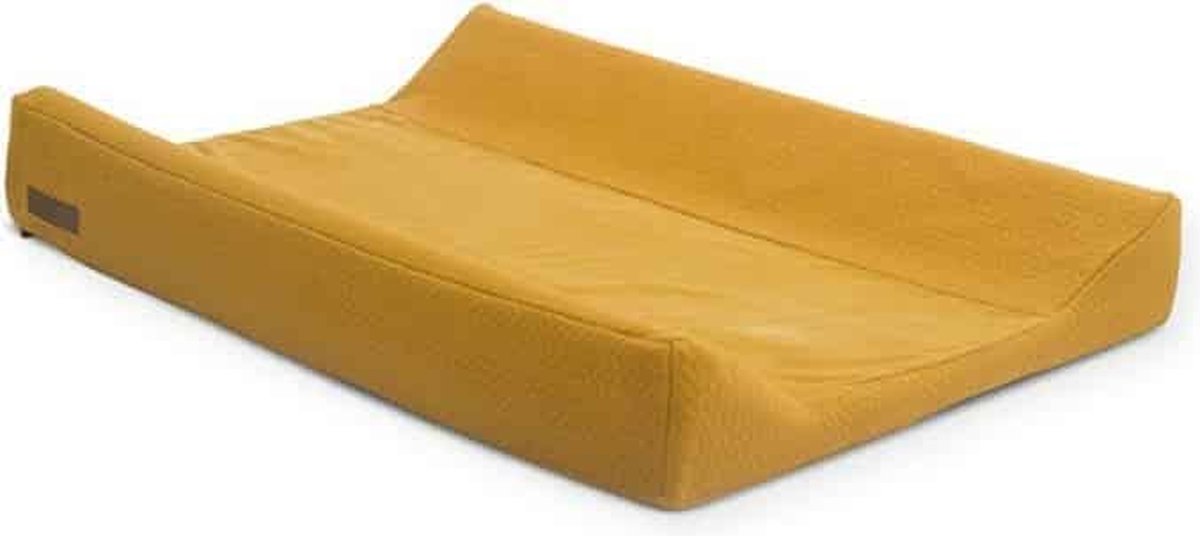 Jollein Aankleedkussenhoes Brick Velvet 50x70cm - Mustard