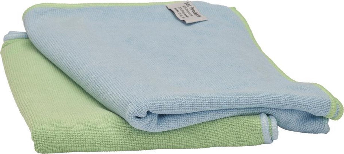 D&L Microvezel Dweilen - 53 x 70cm - Blauw & Groen
