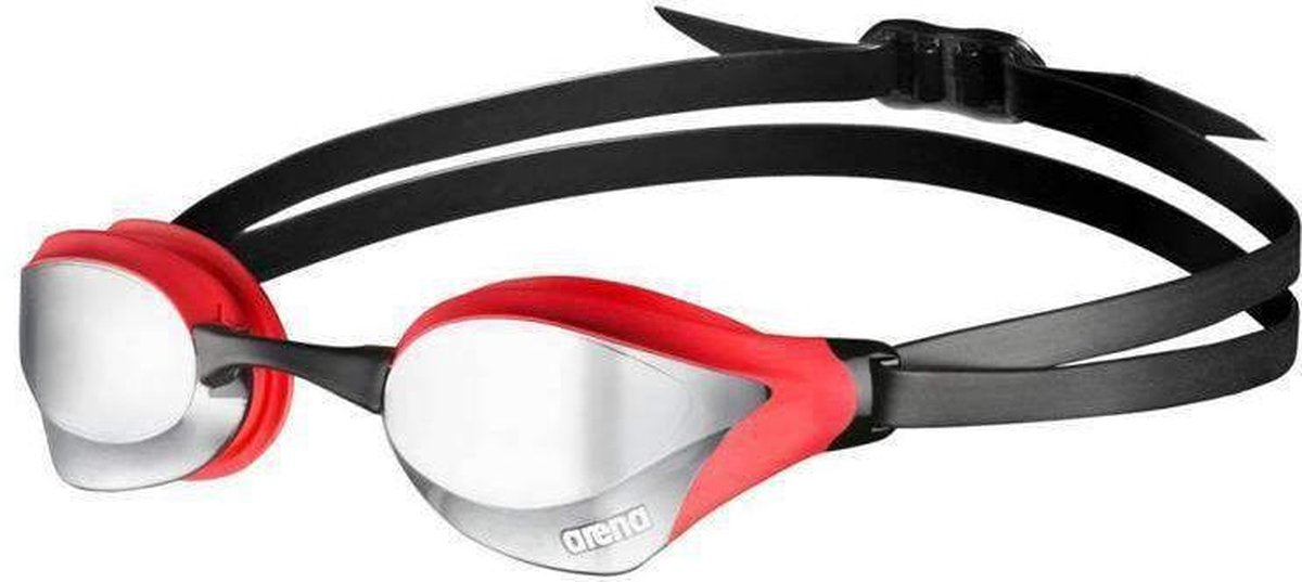 Arena - Cobra Core Mirror Zilver - Rood - Zwart