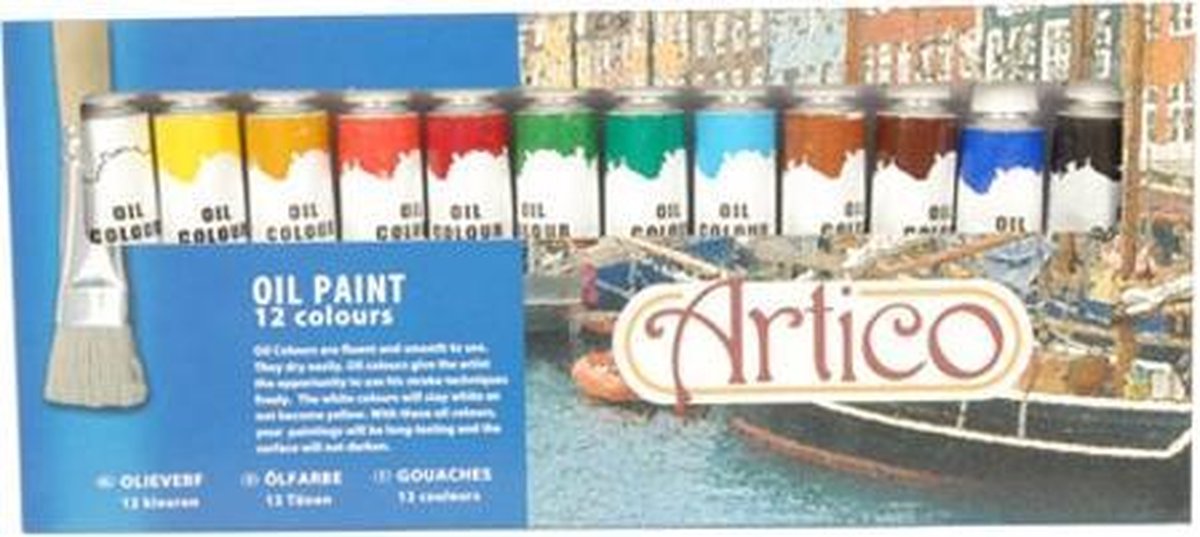Artico Olieverfset | 12 stuks