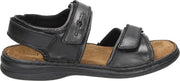 Josef Seibel RAFE - Volwassenen Heren sandalen - Kleur: Zwart - Maat: 44