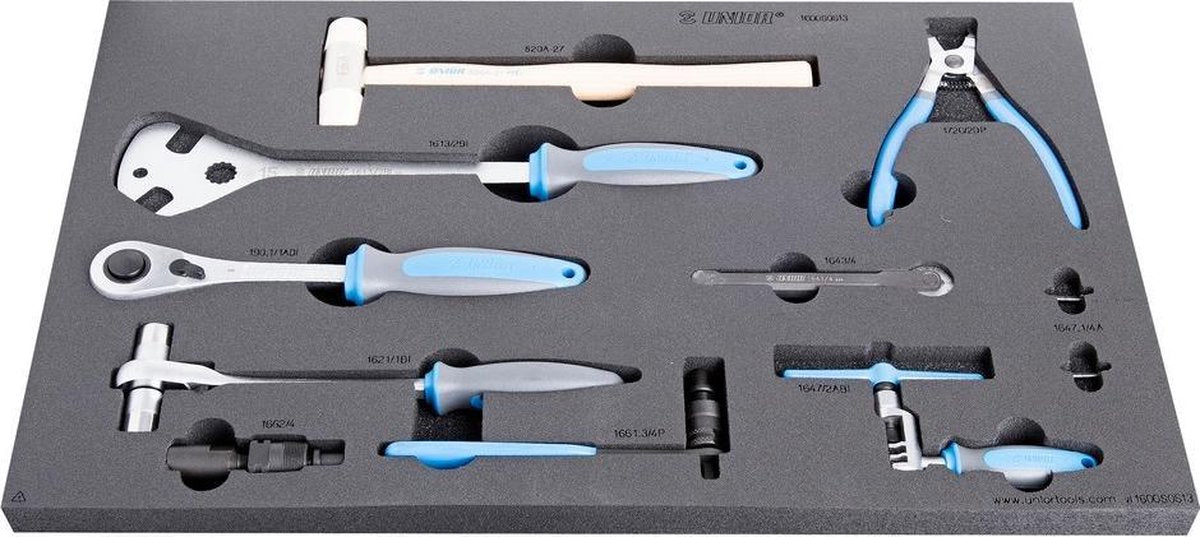 SET FIETSGEREEDSCHAP IN SOS TOOL TRAY