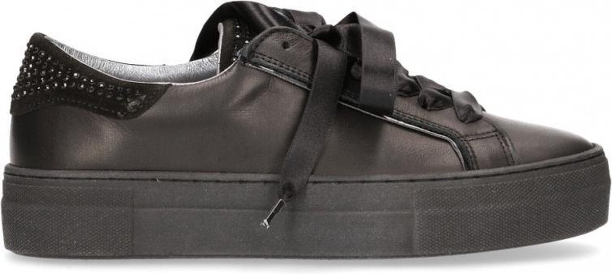 Van Dalen  - Sneaker Casual Leer - Womens - Black - 36