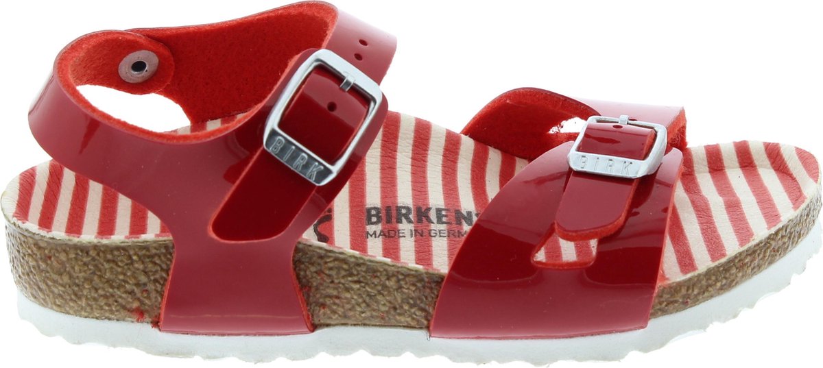 Birkenstock Rio Kinderslippers Small fit - Red - Maat 24