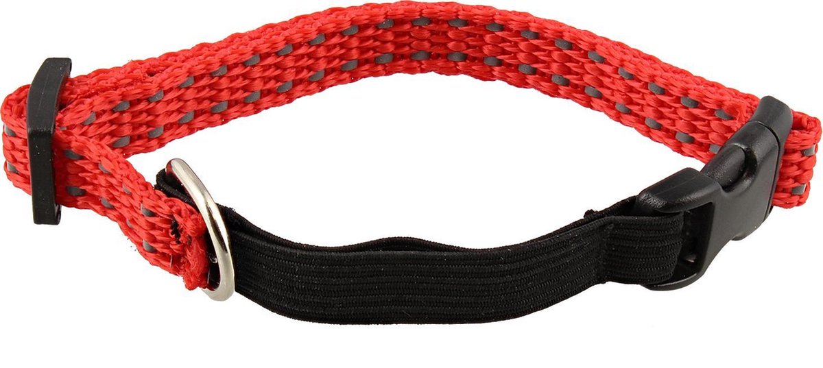 Kattenhalsband - Rood - Cat collar - 20-30 cm