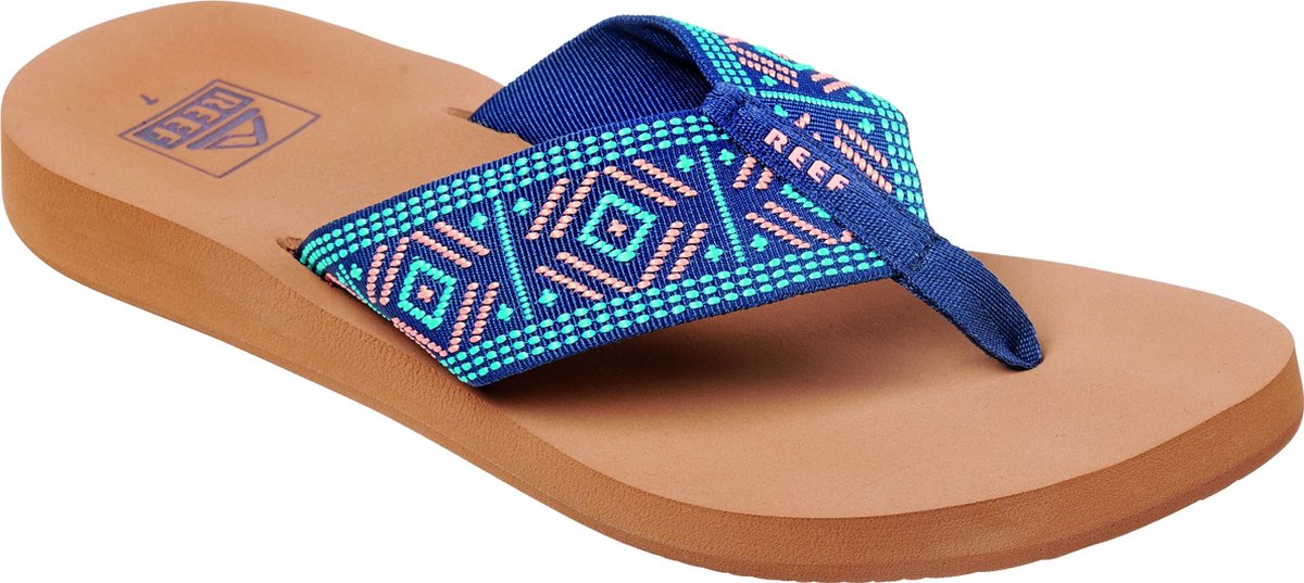 Reef Spring Woven Dames Slippers - Aqua - Maat 41
