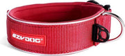 EzyDog Neo Wide - Brede Hondenhalsband (62-72cm) - Rood - 2XL