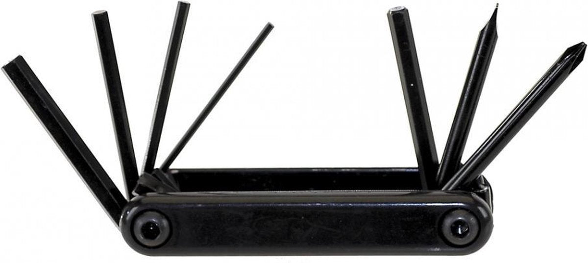 M-wave Vouwgereedschap 7 Functies Zwart