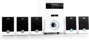 Auna 5.1-JW 5.1kanalen 95W Wit luidspreker set