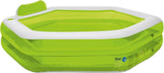 Opblaasbaar zwembad | Crivit | 6-hoek | ca. 202 x 186 x 46/60 cm