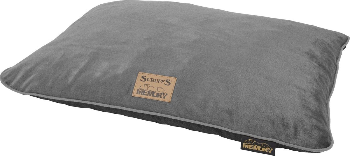 Hondenkussen Warm Orthopedisch met Memory Foam - Scruffs Bolster - Bruin 90x70cm - Bruin