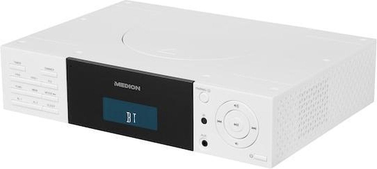 MEDION LIFE E66346 Radio | PLL-FM | Bluetooth 2.1| 2 x 5 W RMS | LC-display |draadloze muziekoverdracht | RDS