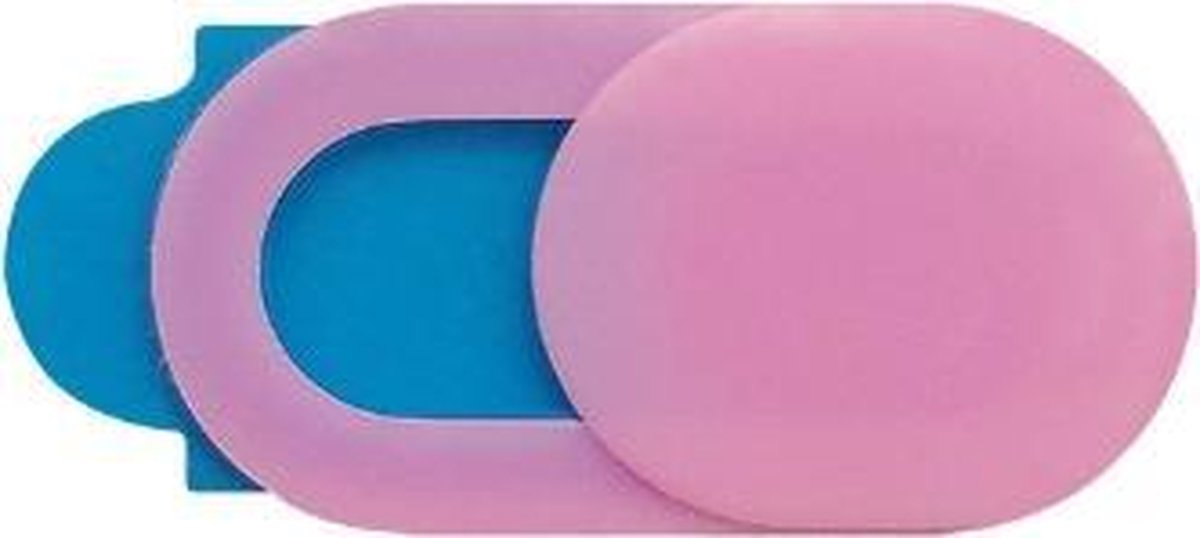 Webcam Cover | Telefoon Camera Cover | Tablet Camera Cover | Schuifbaar voor privacy | Roze | 1-pack