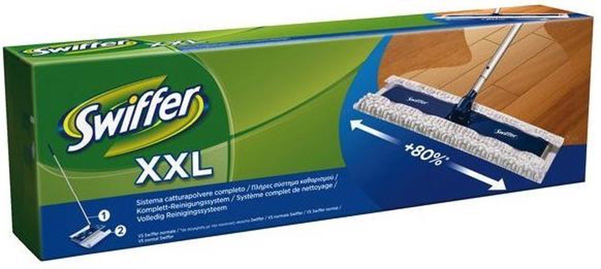 Swiffer Sweeper Vloerdoekjes - XXL Starterkit met 2 navullingen
