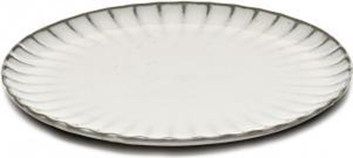Bord plat 21cm wit Inku Sergio Herman Surface Serax 4st.