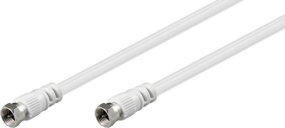 Goobay 11867 coax-kabel 20 m F Wit