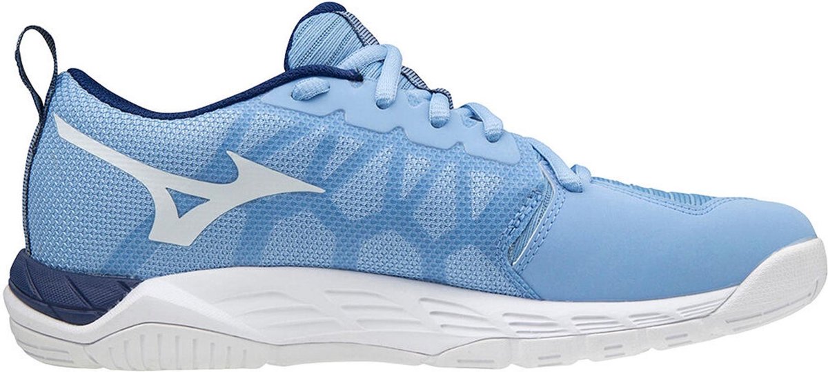 Mizuno Mizuno Wave Supersonic Sportschoenen - Maat 42.5 - Vrouwen - lichtblauw/wit/donkerblauw