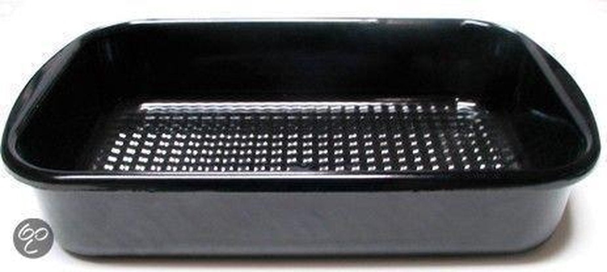 Riess Grill Braadslede - Grill - 35 cm - Zwart