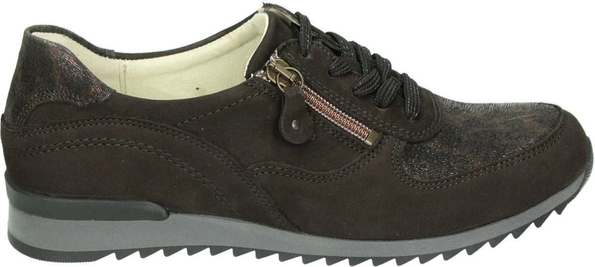 Waldlaufer 370013 Hurly - Volwassenen Dames veterschoenen - Kleur: Bruin - Maat: 38