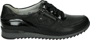 Waldlaufer 370022 Hurly - Volwassenen Lage sneakers - Kleur: Zwart - Maat: 38.5