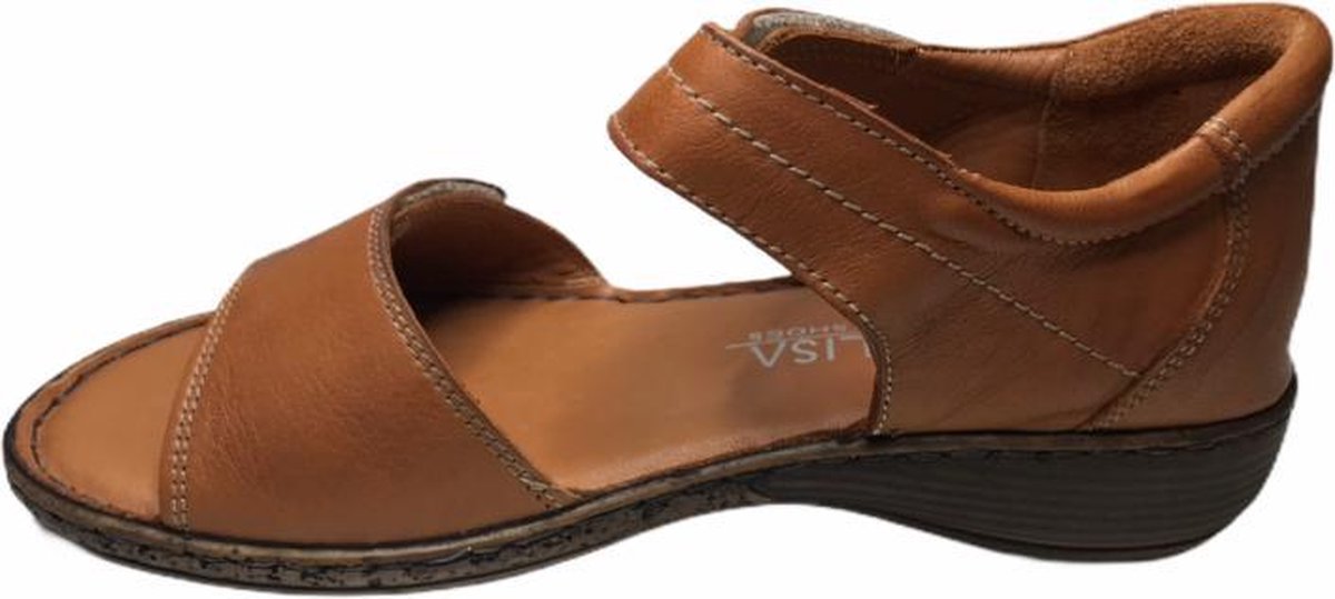 manlisa dames sandalen S245-534 cognac mt 37