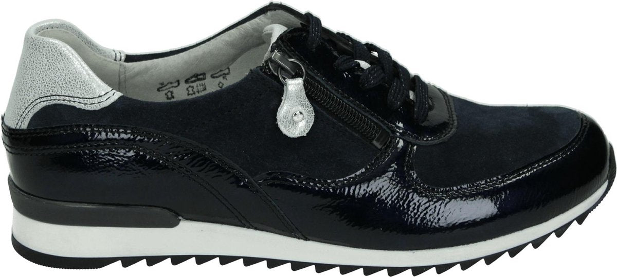 Waldlaufer 370013 H - Volwassenen Lage sneakers - Kleur: Blauw - Maat: 36