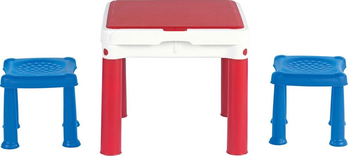 Tafel speltafel stoelen kinder kindertafel Curver speelgoed