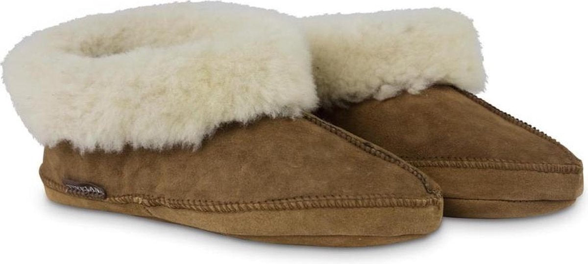 Texelana sloffen en pantoffels voor dames & heren - pantoffel van schapenvacht - model Maya - maat 45