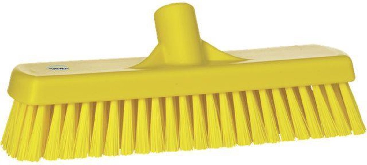 Vikan Hygiene 7060-6 vloerschrobber geel harde vezel 30cm breed