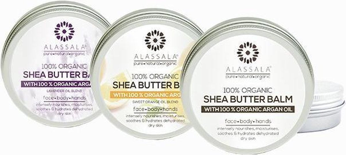 Shea Boter Balsem met Arganolie Naturel  50 ml |  Biologisch gecertificeerd